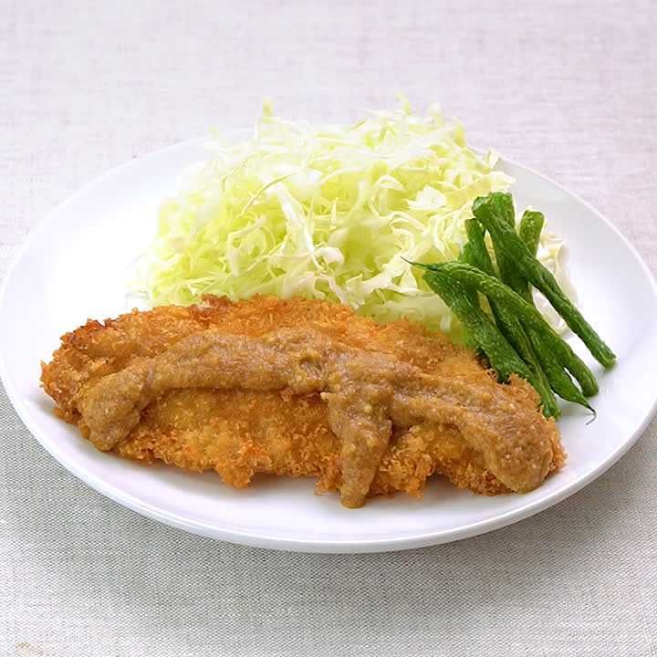 ごま味噌だれのミルフィーユチーズカツ