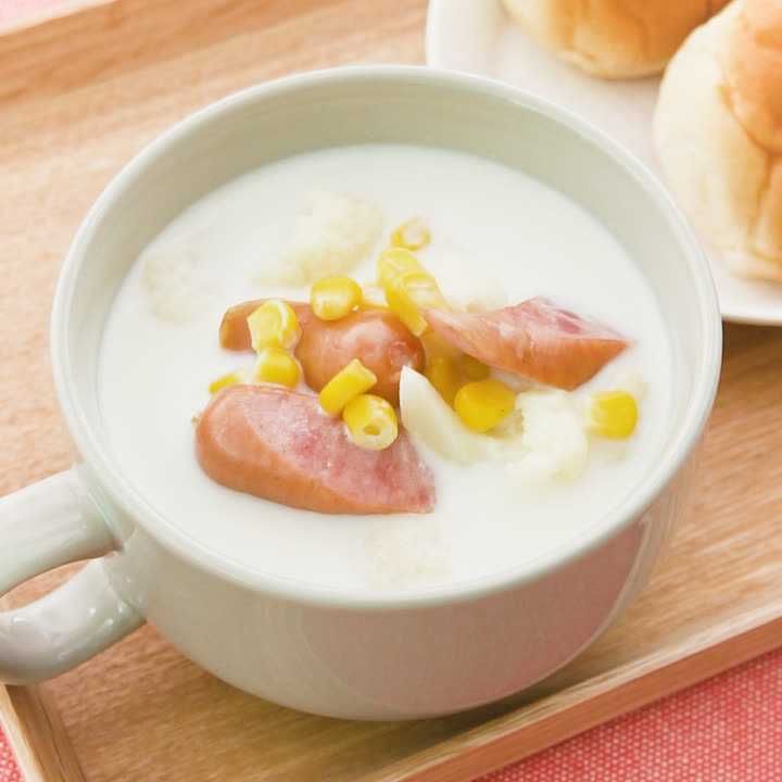 カリフラワーのミルクスープ