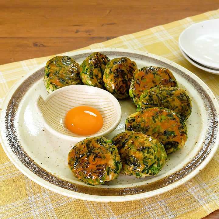 照り焼きニラつくね