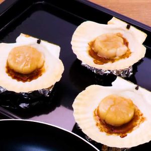 「ホタテの焼き方」のレシピ動画