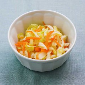 「キャベツとにんじんのさっぱりあえ」のレシピ動画