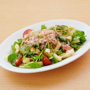 「クレソンと油揚げのサラダ」のレシピ動画