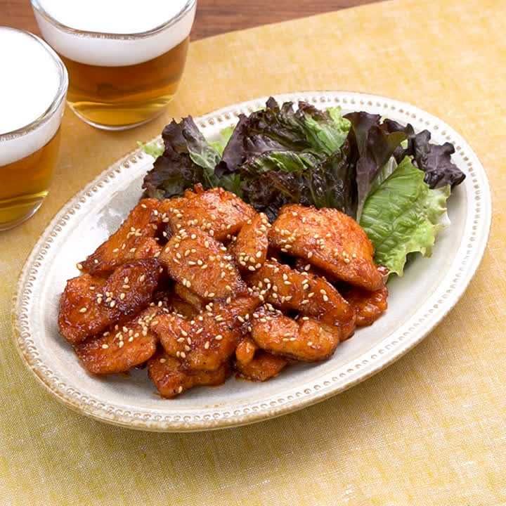 低カロおつまみ♪1人分248kcal！ カリカリヤンニョムチキンのレシピ