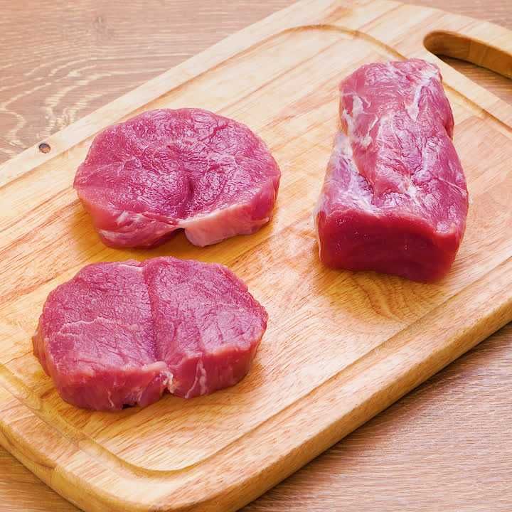 豚ヒレ肉を開く方法