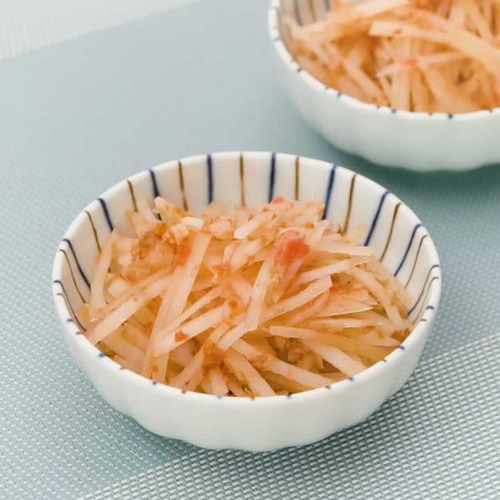 じゃがいもの梅おかかあえ