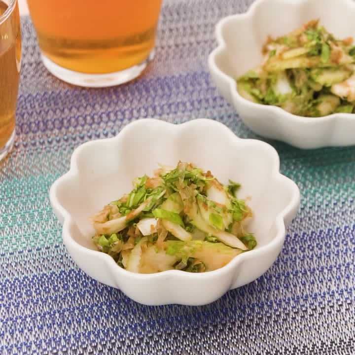 セロリの梅おかかあえ