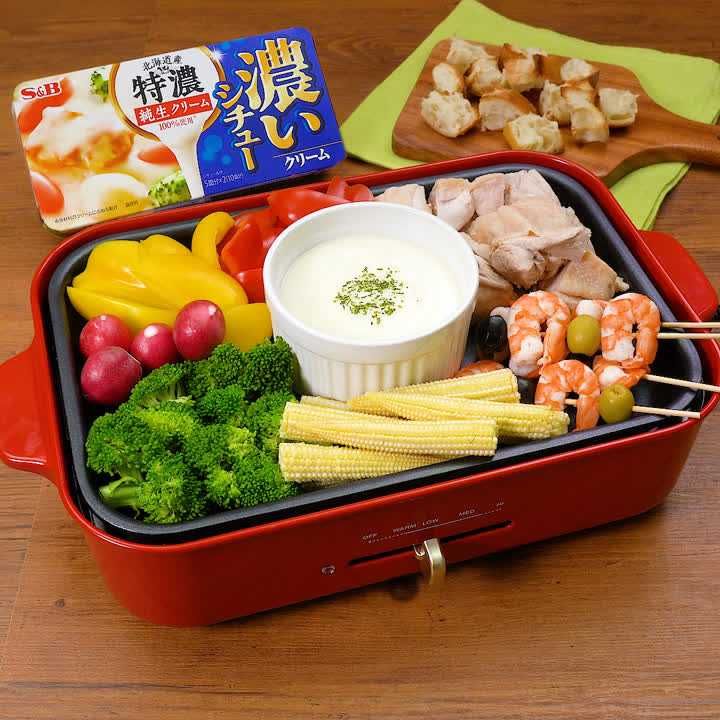 ホットプレートフォンデュ2選