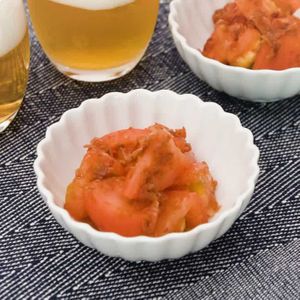 「トマトの梅おかかあえ」のレシピ動画