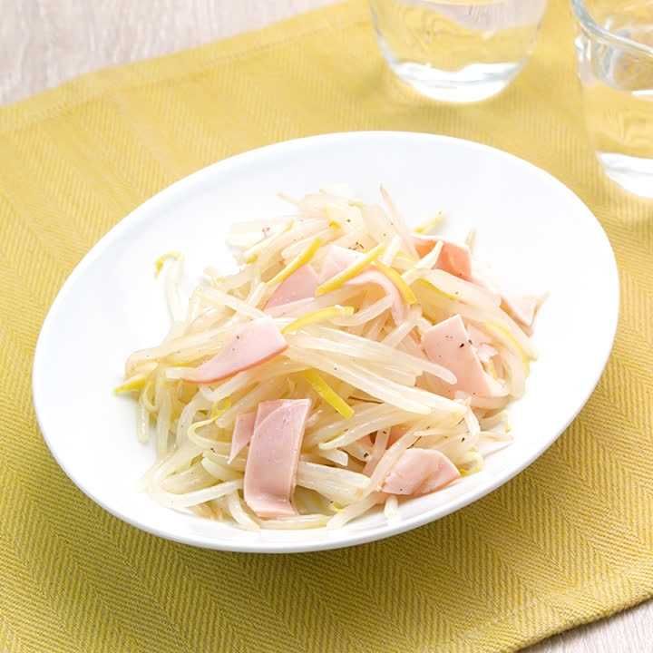 もやしとハムのレモンサラダ