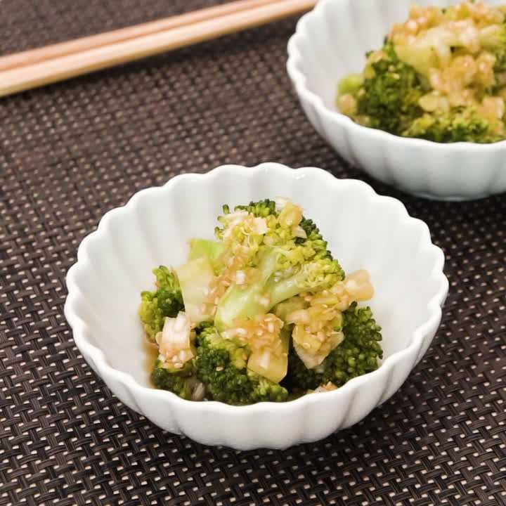 ブロッコリーのねぎポン酢あえ