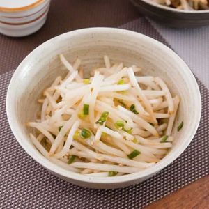 もやしのねぎポン酢あえ
