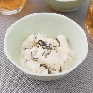 長芋の塩昆布マヨあえ