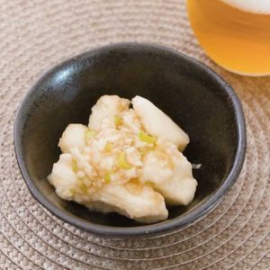 長芋のねぎポン酢あえ