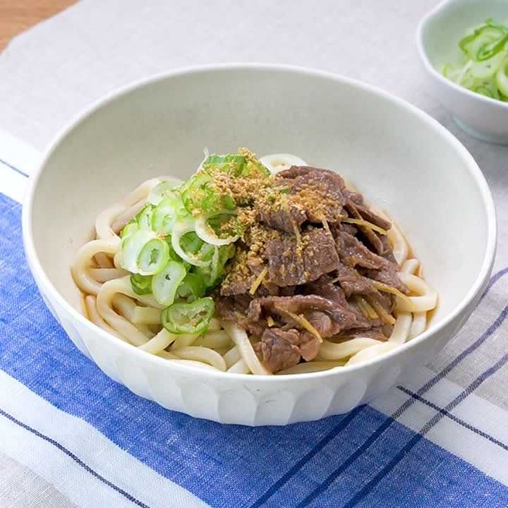 ぶっかけ肉うどん