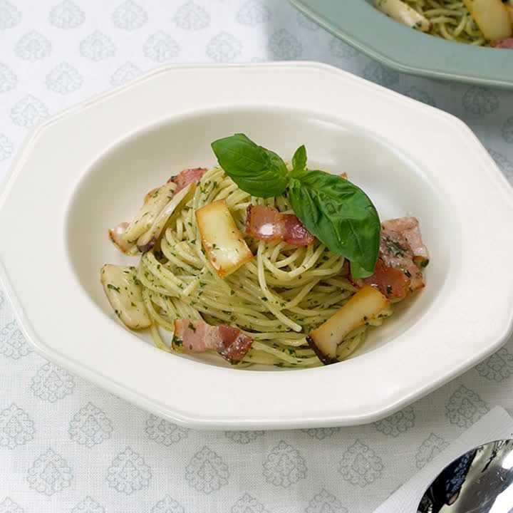 お手軽ジェノベーゼパスタ