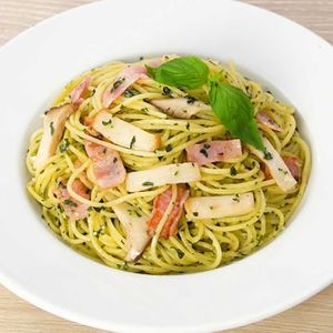 「お手軽ジェノベーゼパスタ」のレシピ動画