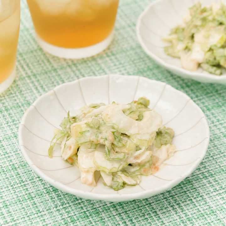 セロリのみそマヨあえ