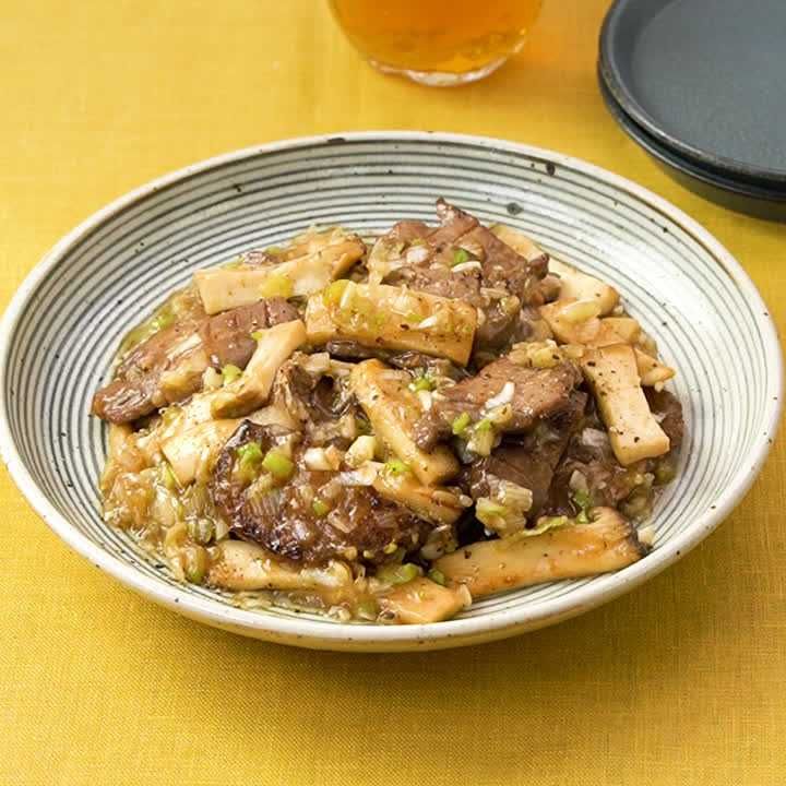 牛タンのねぎだれ炒め