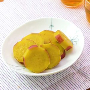 「さつまいもの甘煮」のレシピ動画