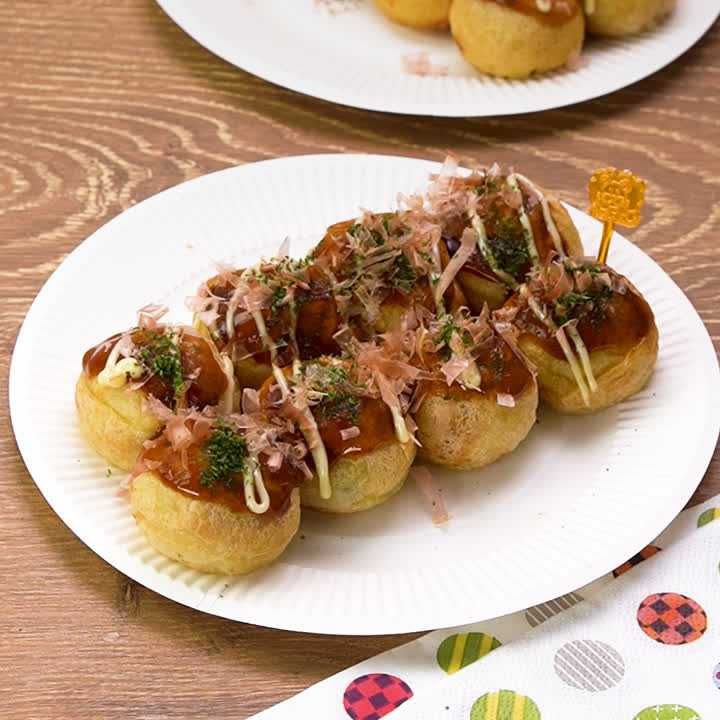 たこ以外で作る 変わりだねたこ焼きのレシピ動画 作り方 Delish Kitchen