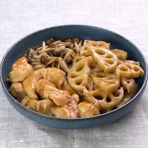 「ささみとれんこんのとろみ煮」のレシピ動画