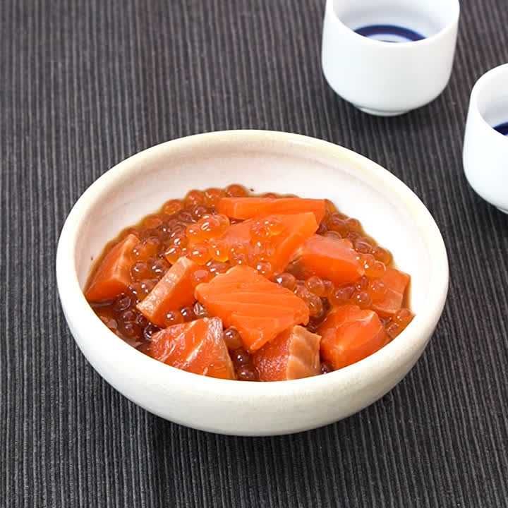 鮭のルイベ漬け