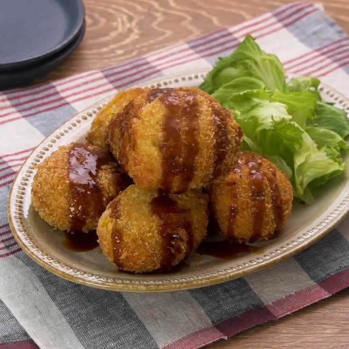 かぼちゃだけコロッケ