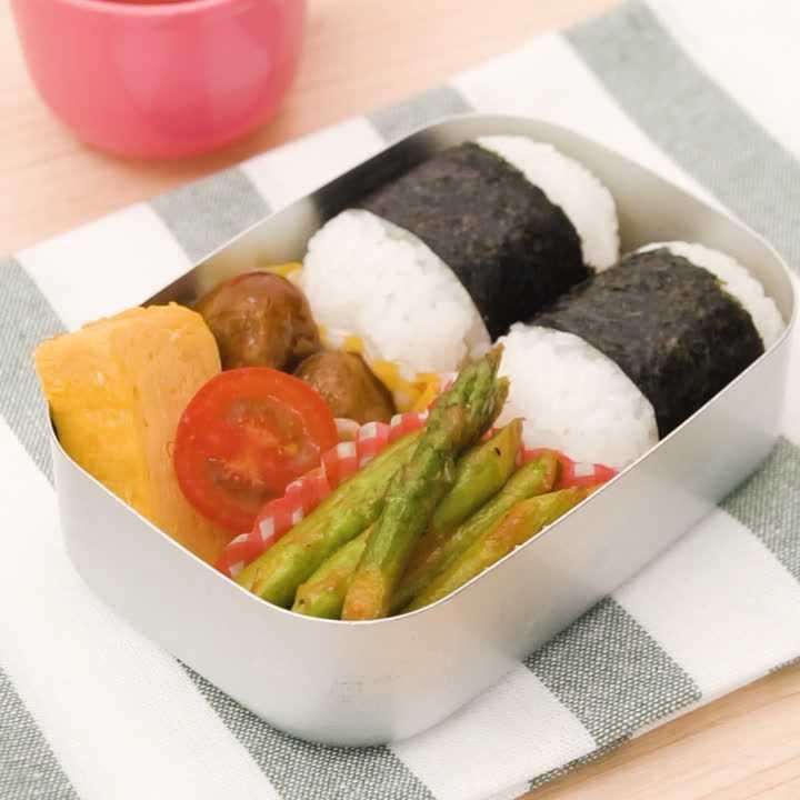 アスパラのケチャップ炒め