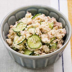 「おからとツナのポテトサラダ風」のレシピ動画