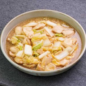 「ささみと白菜の親子煮」のレシピ動画