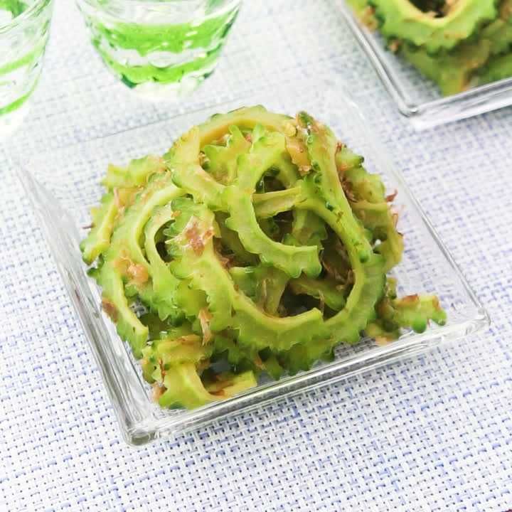 ゴーヤーのおかかバター炒め