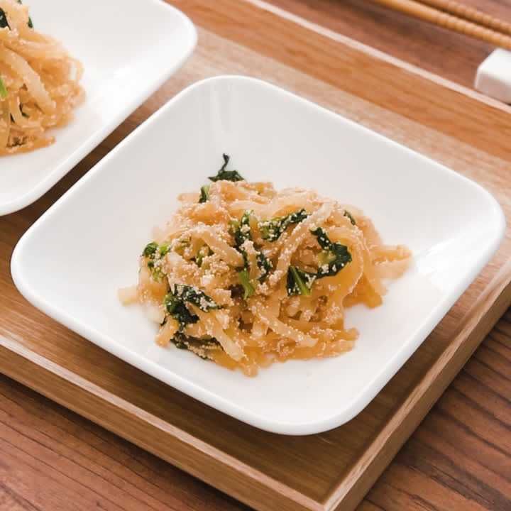 大根のたらこバター炒め