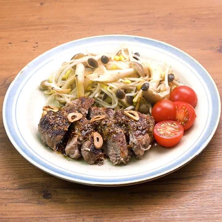 切り落としステーキ風