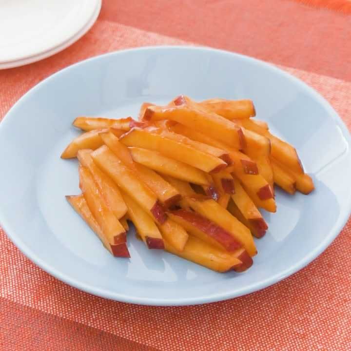 さつまいものケチャップ炒め