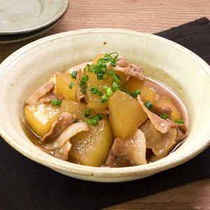 「冬瓜と豚バラの甘辛炒め煮」のレシピ動画