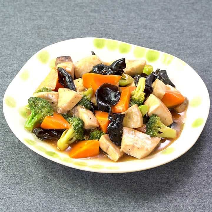 メカジキのとろみ炒め