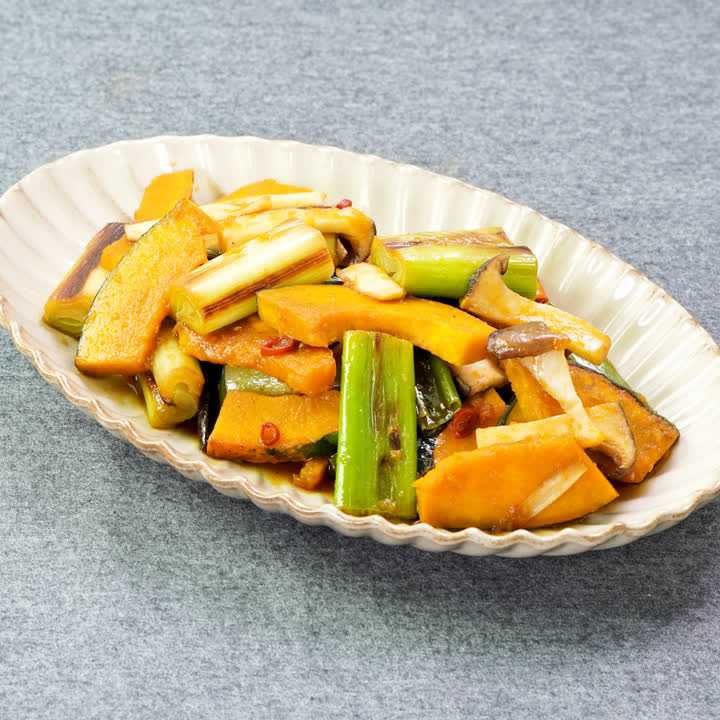 1週間使い切り献立♪ 焼きねぎとかぼちゃの南蛮漬けのレシピ動画