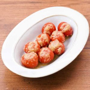 「ミニトマトのごまみそ和え」のレシピ動画