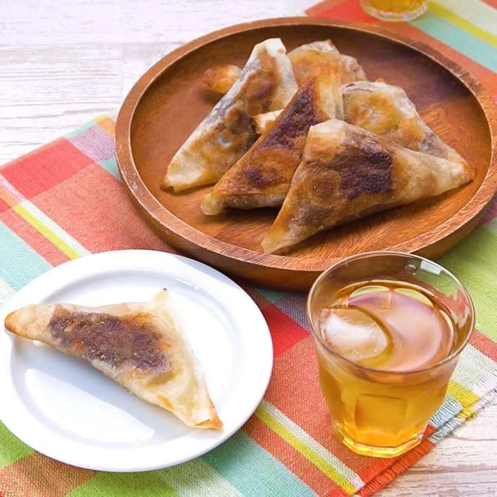 三角チョコバナナパイ