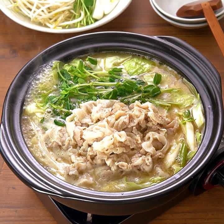 野菜がたっぷり食べられる 豚キャベツの無限ごま油鍋のレシピ動画 作り方 Delish Kitchen