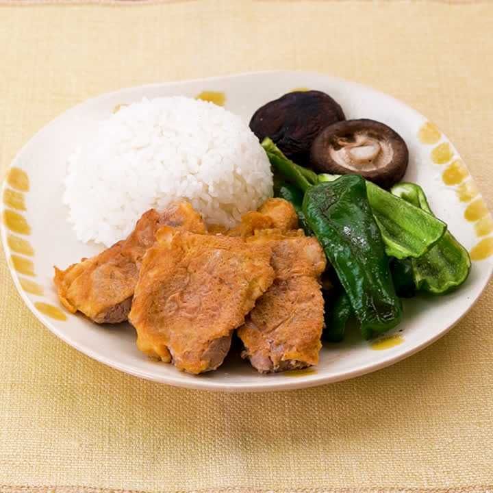 中華風ピカタプレート