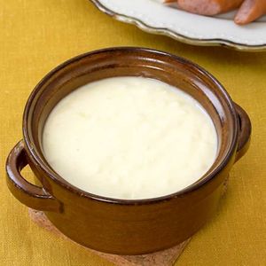 「牛乳クリーミーチーズフォンデュ」のレシピ動画