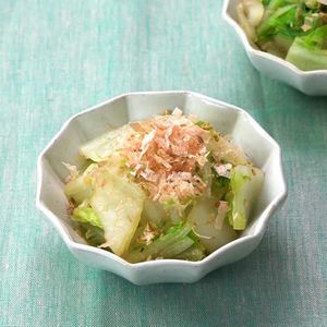 「白菜のおひたし」のレシピ動画