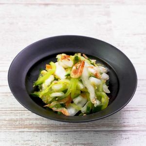 「白菜ときゅうりの桜えびナムル」のレシピ動画