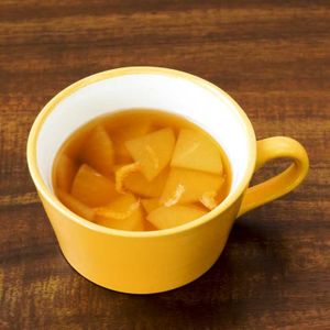 「かぶと桜えびのレンジスープ」のレシピ動画