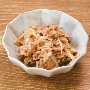 「ツナとえのきの和風マヨあえ」のレシピ動画