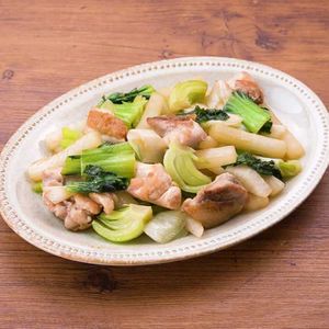 「鶏肉と大根の柚子胡椒炒め」のレシピ動画