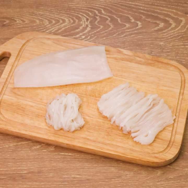 イカそうめんの作り方