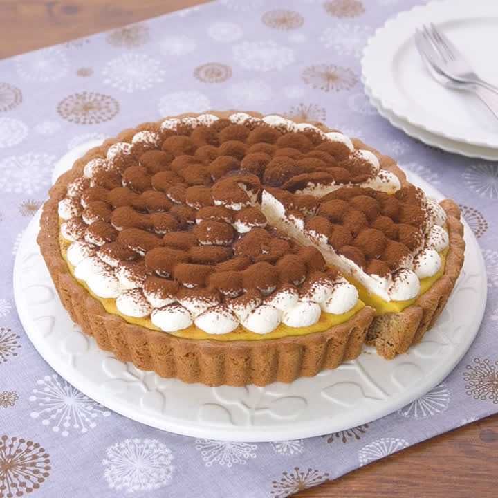かぼちゃのティラミスタルト