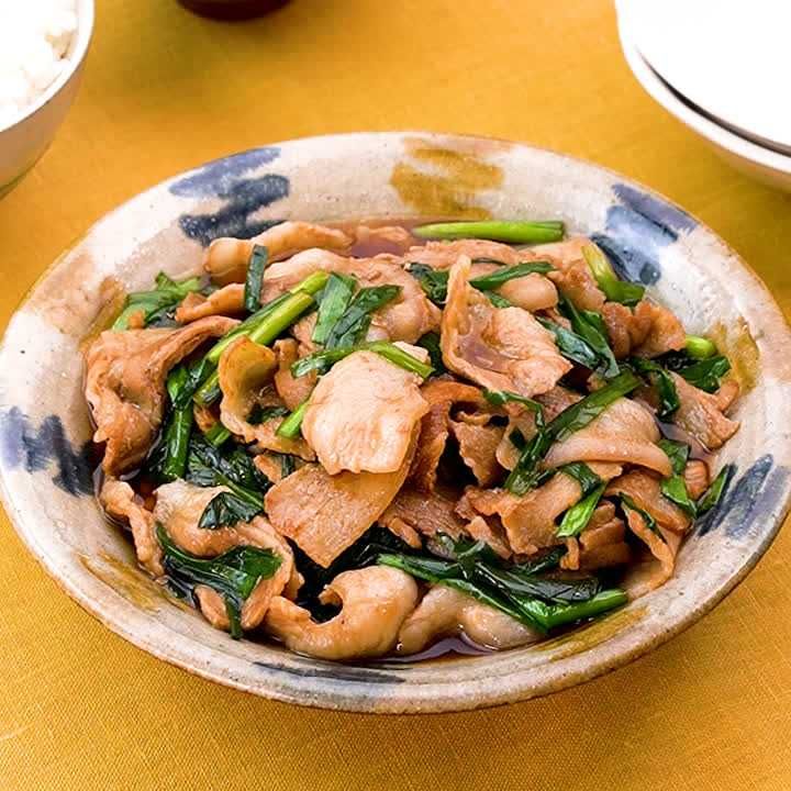 豚ばらのてり煮